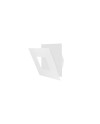 DALIA * APLIQUE CUADRADO 12W - BLANCO + BLANCO